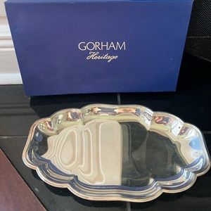 Gorham Heritage 12” silver tray